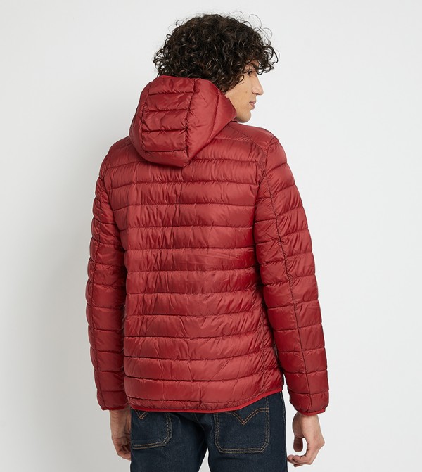 Levi's  Puffer Jackets - Red Puffer Jacket