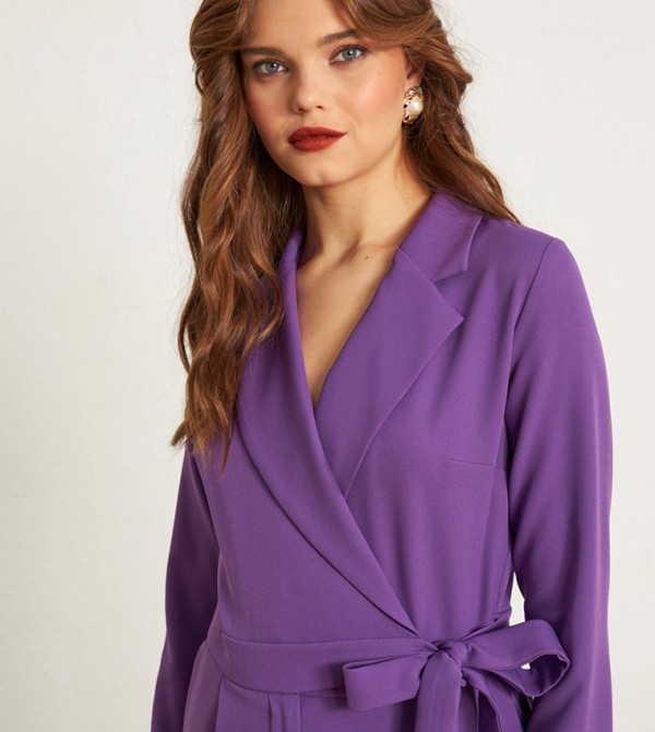 Gusto Gusto - Purple Casual Dresses