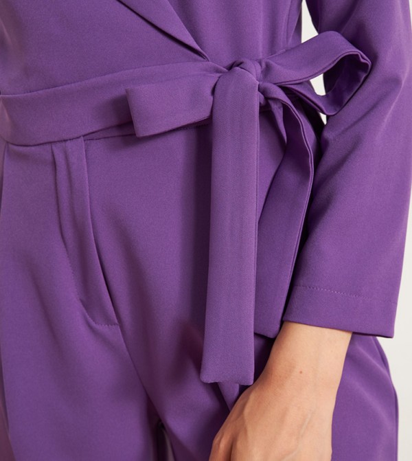 Gusto Gusto - Purple Casual Dresses