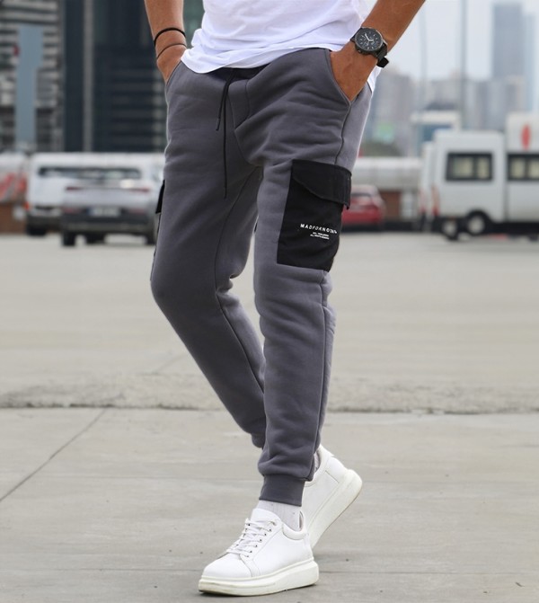 Madmext Madmext - Gray Joggers