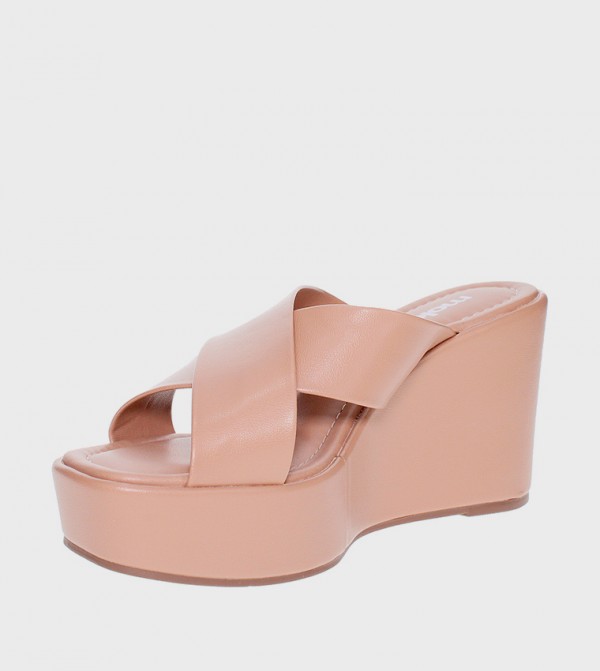 Moleca  - Beige Wedges