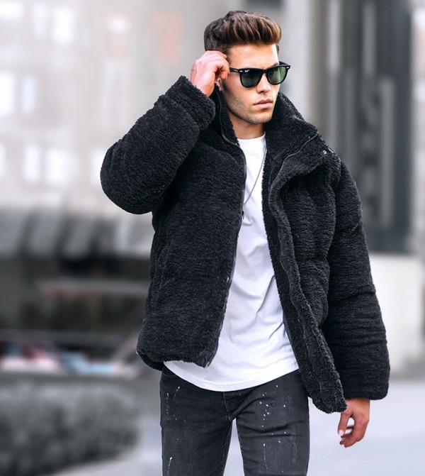 Madmext  - Black Casual Jackets