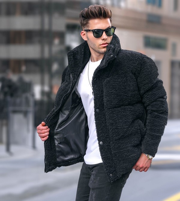 Madmext  - Black Casual Jackets