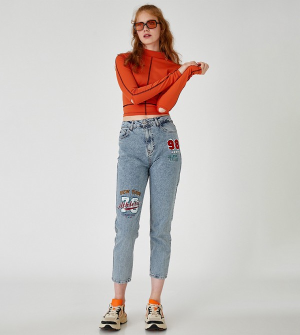 Koton - Outlet  - Blue Mom Jeans
