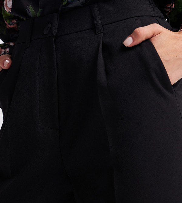 Gusto Gusto - Black Regular Pants