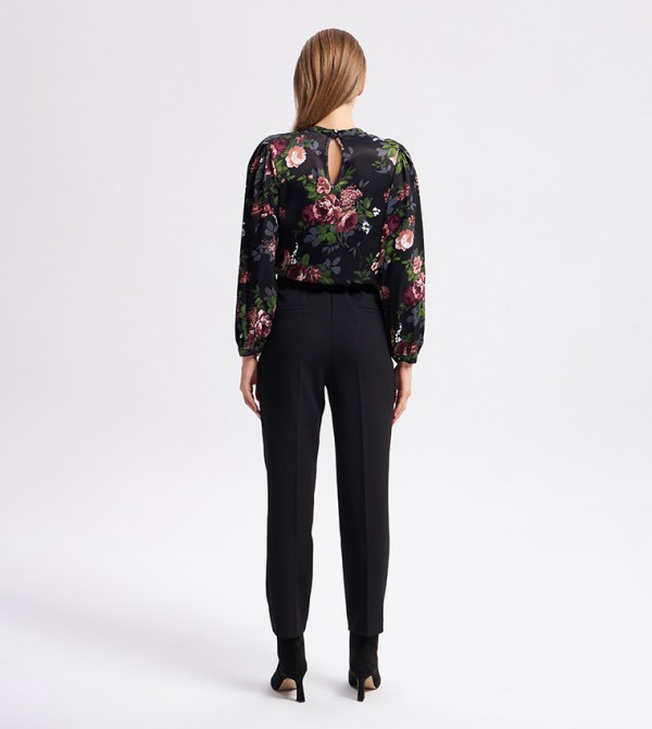 Gusto Gusto - Black Regular Pants