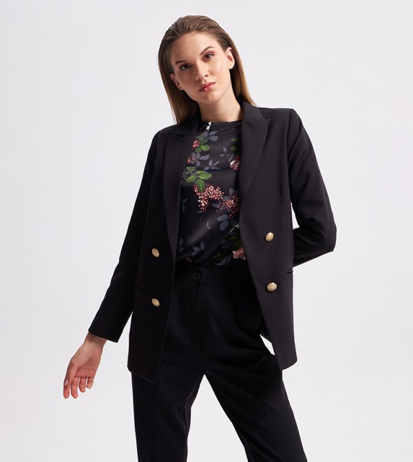 Gusto Gusto - Black Casual Dresses