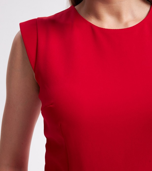 Gusto Gusto - Red Regular Pants