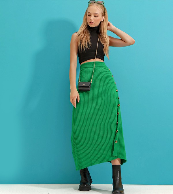 Trend Alaçatı Stili Trend Alaçatı Stili - Green Skirts
