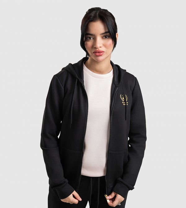 Beverly Hills Polo Club  Clothing - Black Casual Jackets