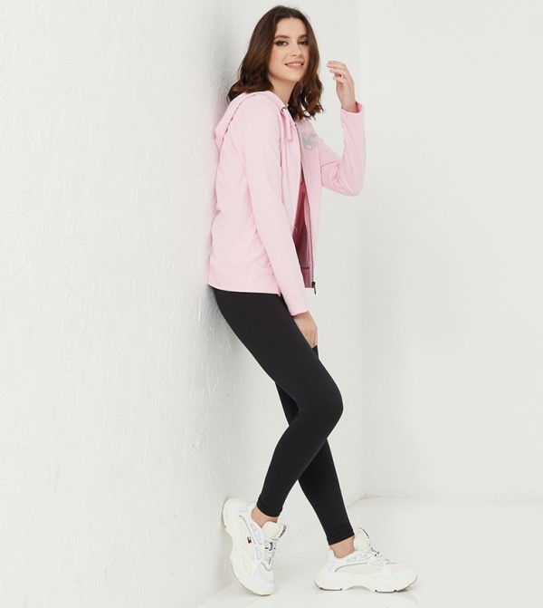 Beverly Hills Polo Club clothing-store - Pink Fashion Hoodie