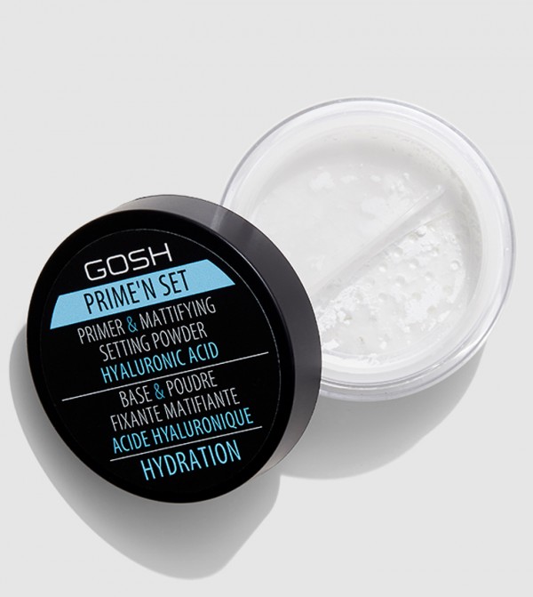 Gosh  - White LOOSE POWDER & COMPACT