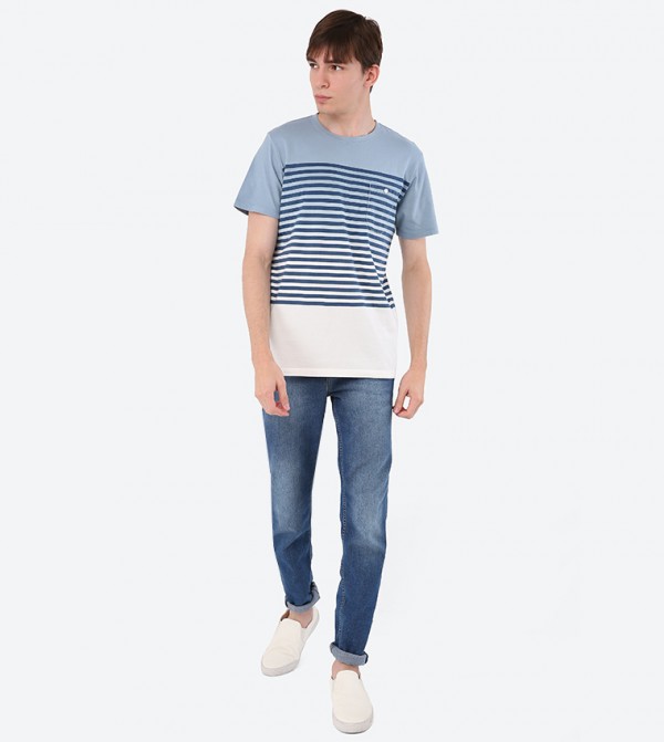 جاك آند جونز جاك آند جونز - أزرق تيشرتات وبلايز