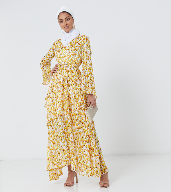 فيرو مودا فيرو مودا - أبيض  فستان كاجوال 