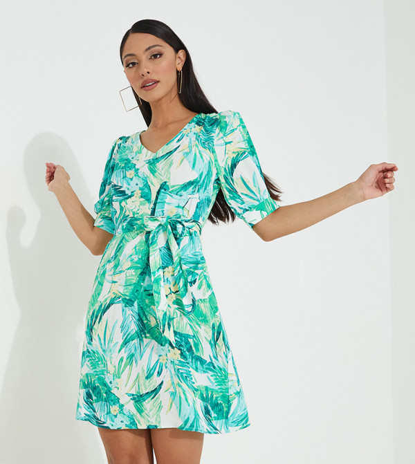 Only ONLY - Green Casual Dresses