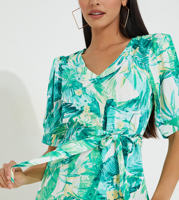 Only ONLY - Green Casual Dresses