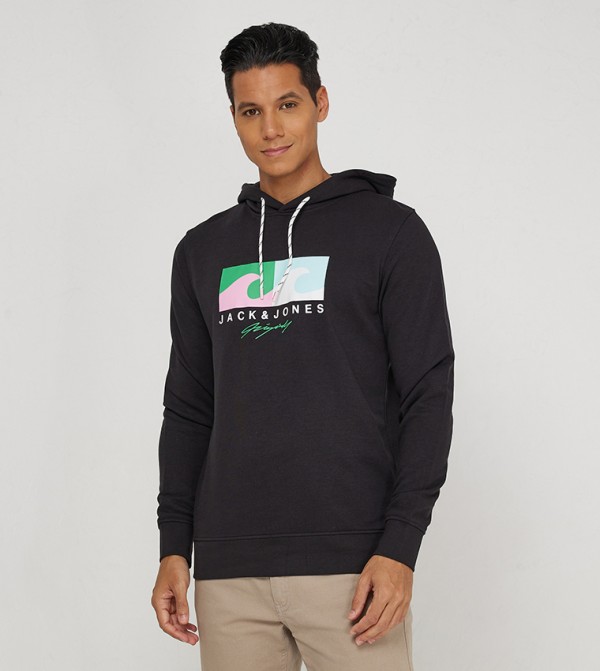 Jack & Jones Jack & Jones - Black Hoodies