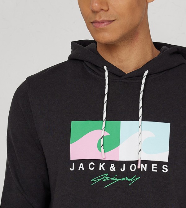 Jack & Jones Jack & Jones - Black Hoodies