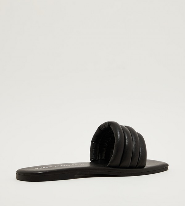 Vero Moda VERO MODA - Black Flat Sandals