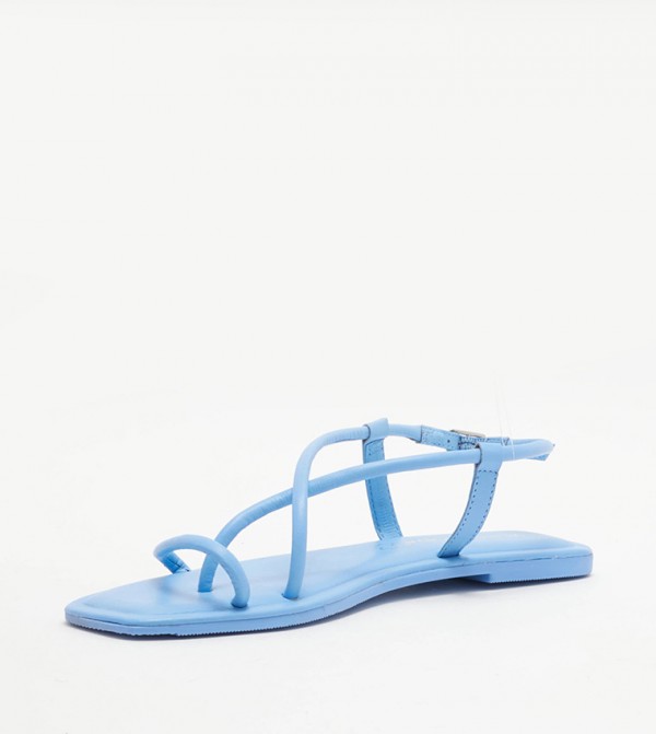 Vero Moda VERO MODA - Blue Flat Sandals