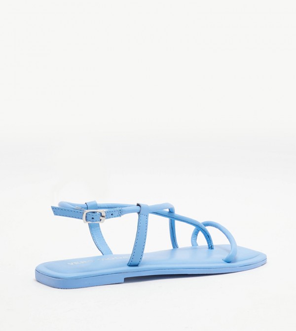 Vero Moda VERO MODA - Blue Flat Sandals