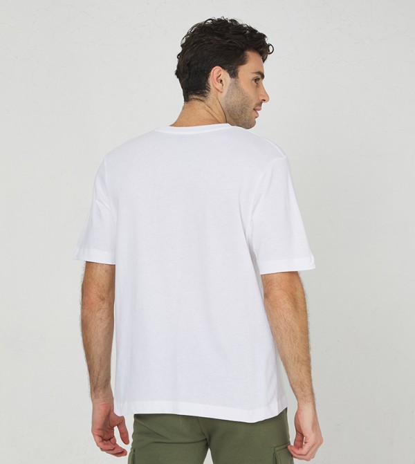 Jack & Jones Jack & Jones - White Casual T-Shirts