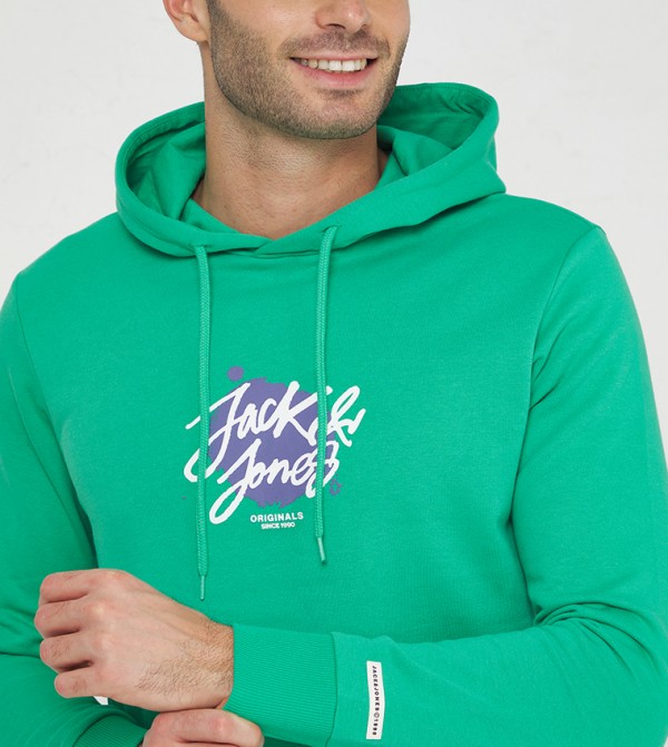 Jack & Jones Jack & Jones - Green Hoodies