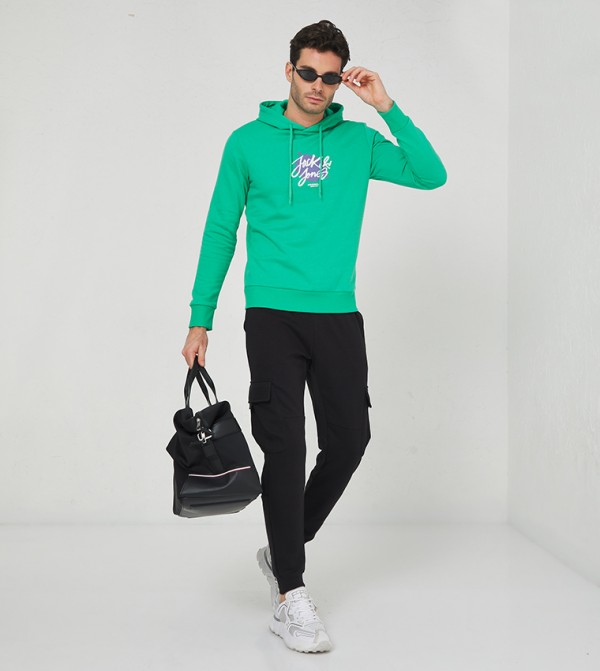 Jack & Jones Jack & Jones - Green Hoodies