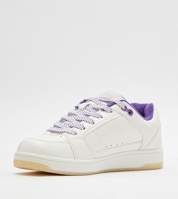 Only ONLY - White Low Top