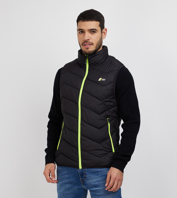 Jack & Jones Jack & Jones - Black Puffer Jacket