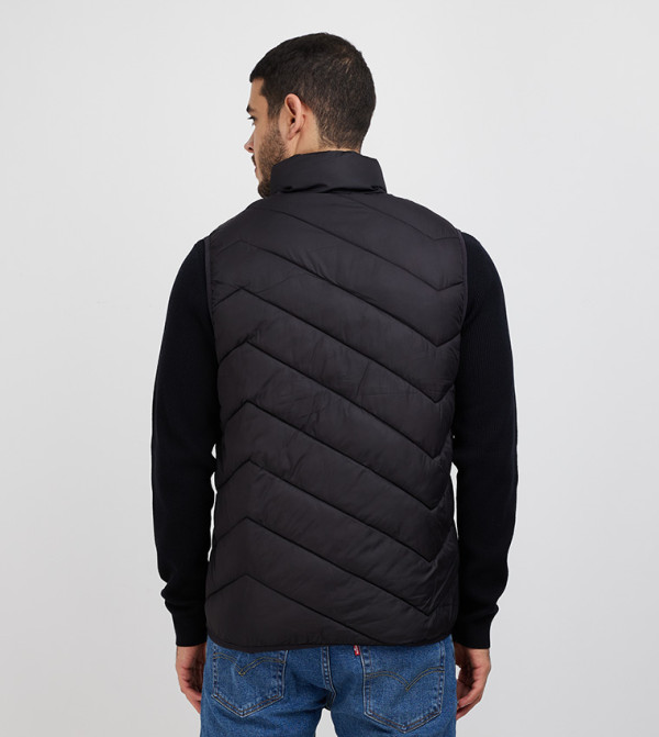 Jack & Jones Jack & Jones - Black Puffer Jacket