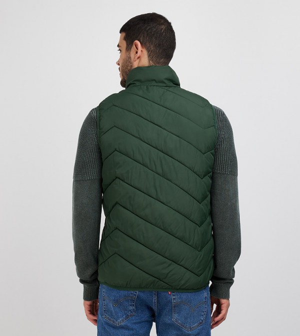 Jack & Jones Jack & Jones - Green Puffer Jacket