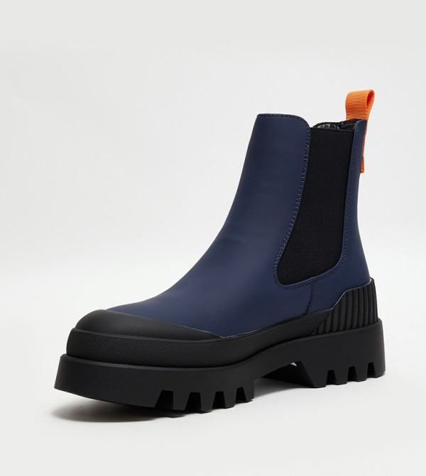 Only  - Navy Chelsea Boots