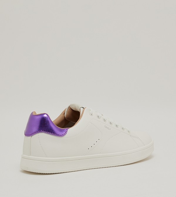 Only ONLY - White Low Top
