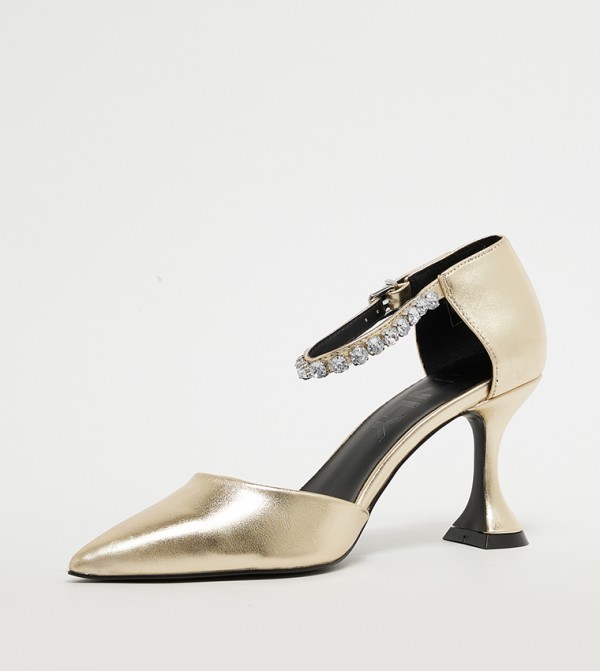 Only ONLY - Gold Pumps