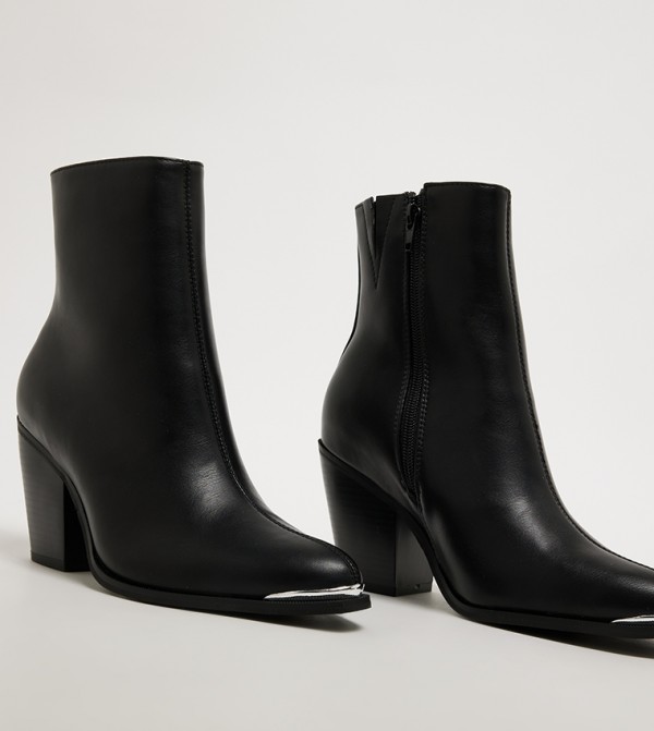 Only  - Black Ankle length Boots