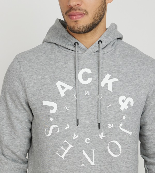 Jack & Jones Jack & Jones - Grey Hoodies