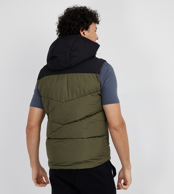 جاك آند جونز جاك آند جونز - أخضر Puffer Jacket