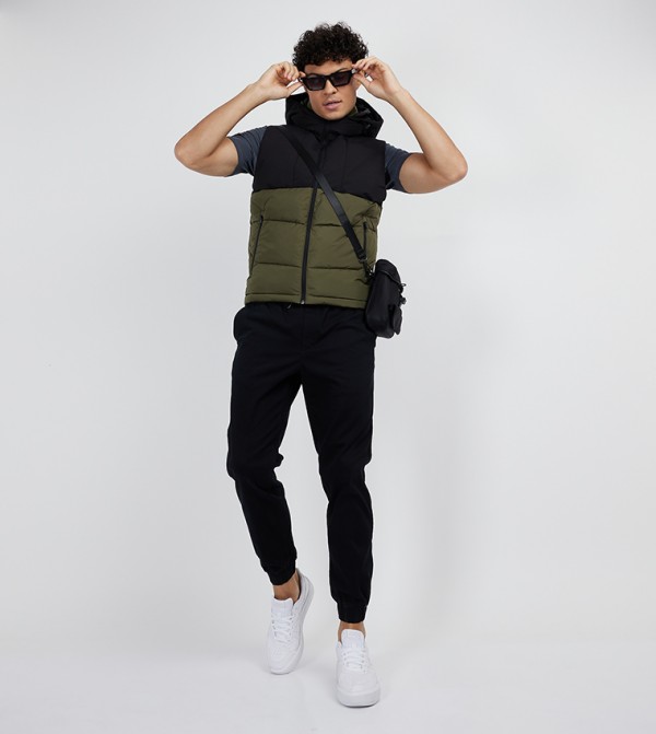 جاك آند جونز جاك آند جونز - أخضر Puffer Jacket