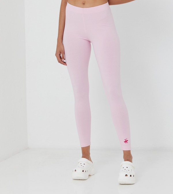 بيفرلي هيلز بولو كلوب  ليقينز - وردي leggings