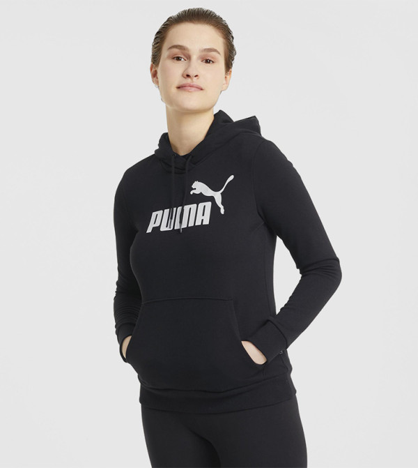 Puma  Track Jackets - Black Hoodies