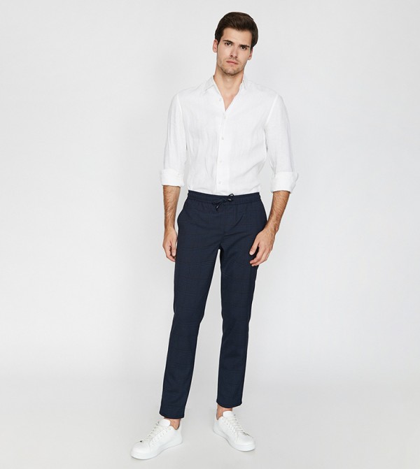 Koton - Outlet Koton - Outlet - Navy Chinos