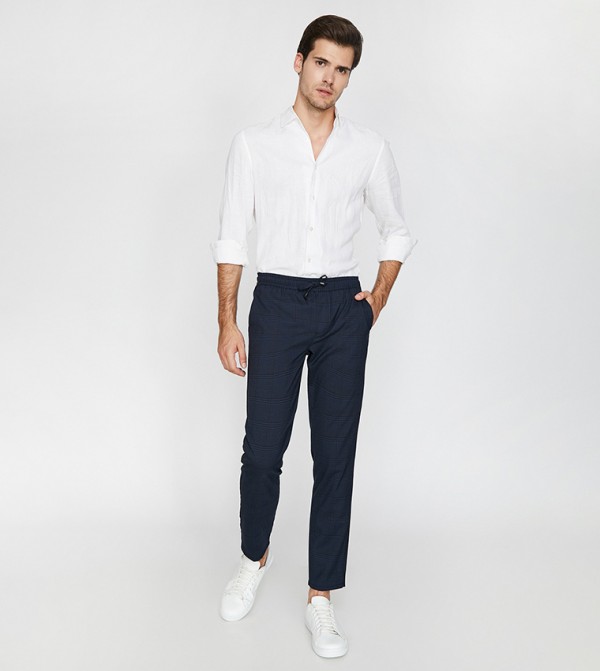 Koton - Outlet Koton - Outlet - Navy Chinos