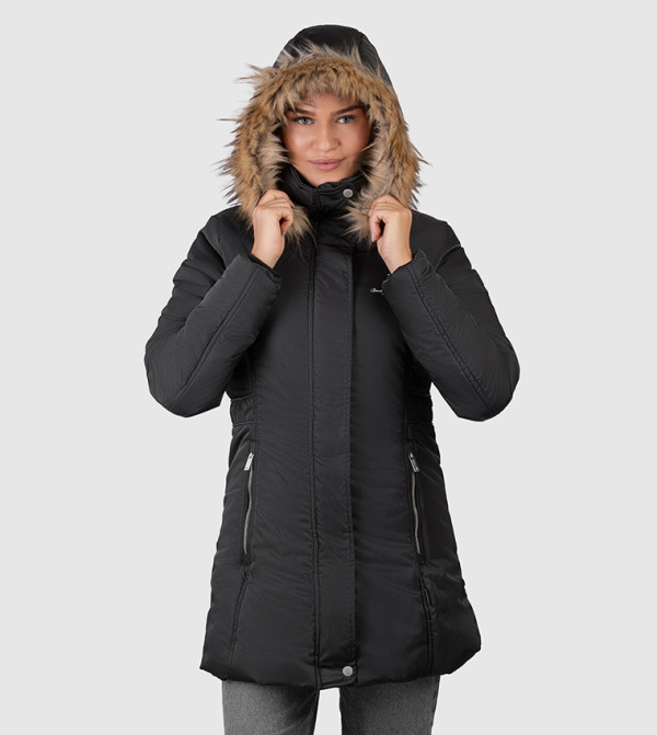 بيفرلي هيلز بولو كلوب جاكيتات ومعاطف - أسود جاكيتات منفوخة ومبطنة