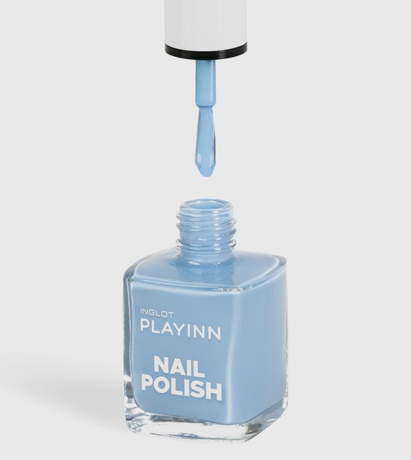 Inglot  - Blue Nail Polish