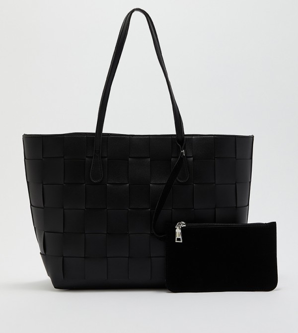 جيني فيري سي سي سي سي سي سي - أسود حقائب يد كبيرة