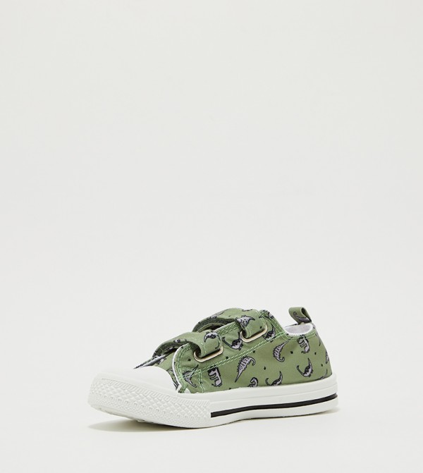 Action Boy @ CCC  - Green Low Top