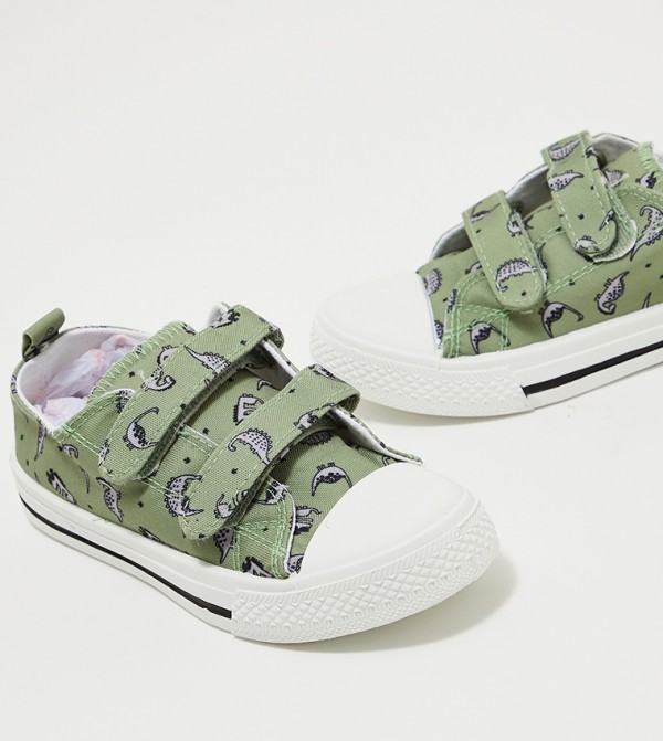 Action Boy @ CCC  - Green Low Top