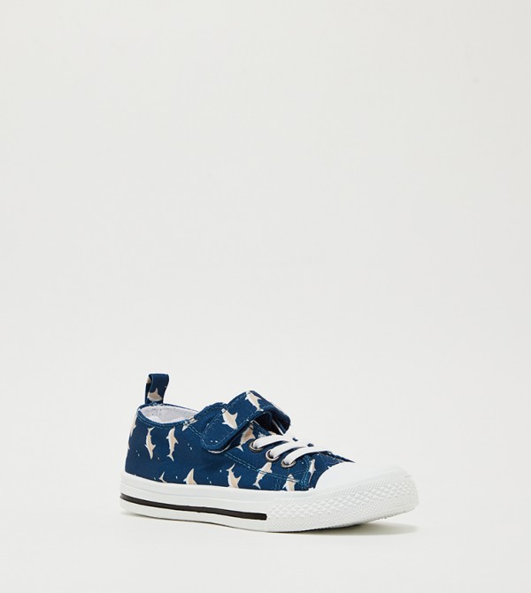 Action Boy @ CCC  - Blue Low Top