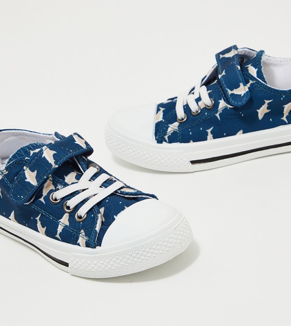 Action Boy @ CCC  - Blue Low Top